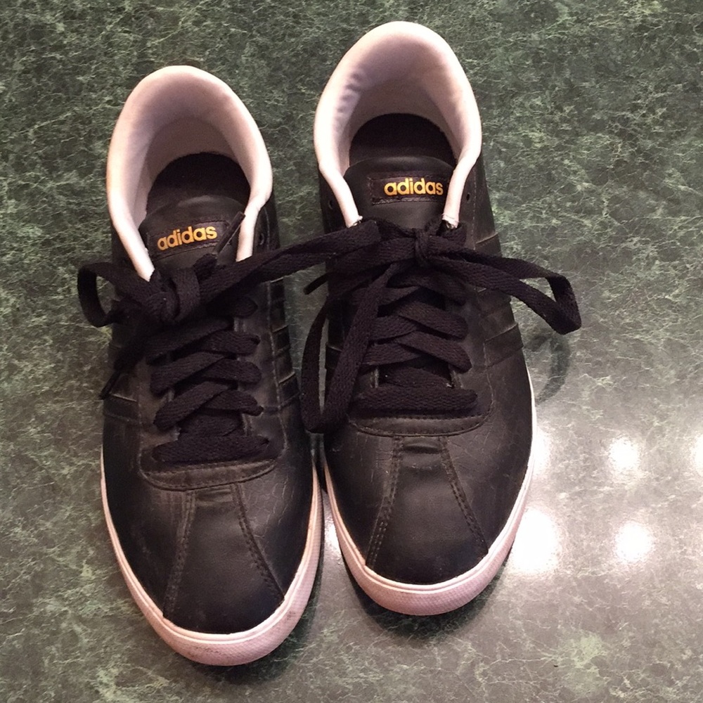 Black sneakers